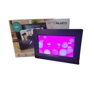 Digital Photo Frame with Auto Slideshow 7 Inch LCD Using USB & SD/SDHC – Black